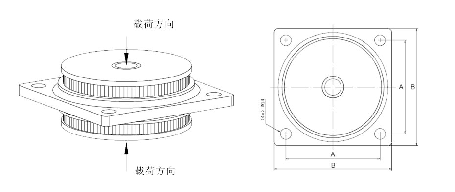 VT 3353 - 3355全金属隔振器