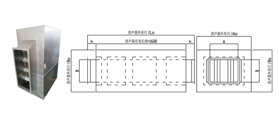 JNK系列阻抗复合消声器